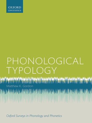 cover image of Phonological Typology